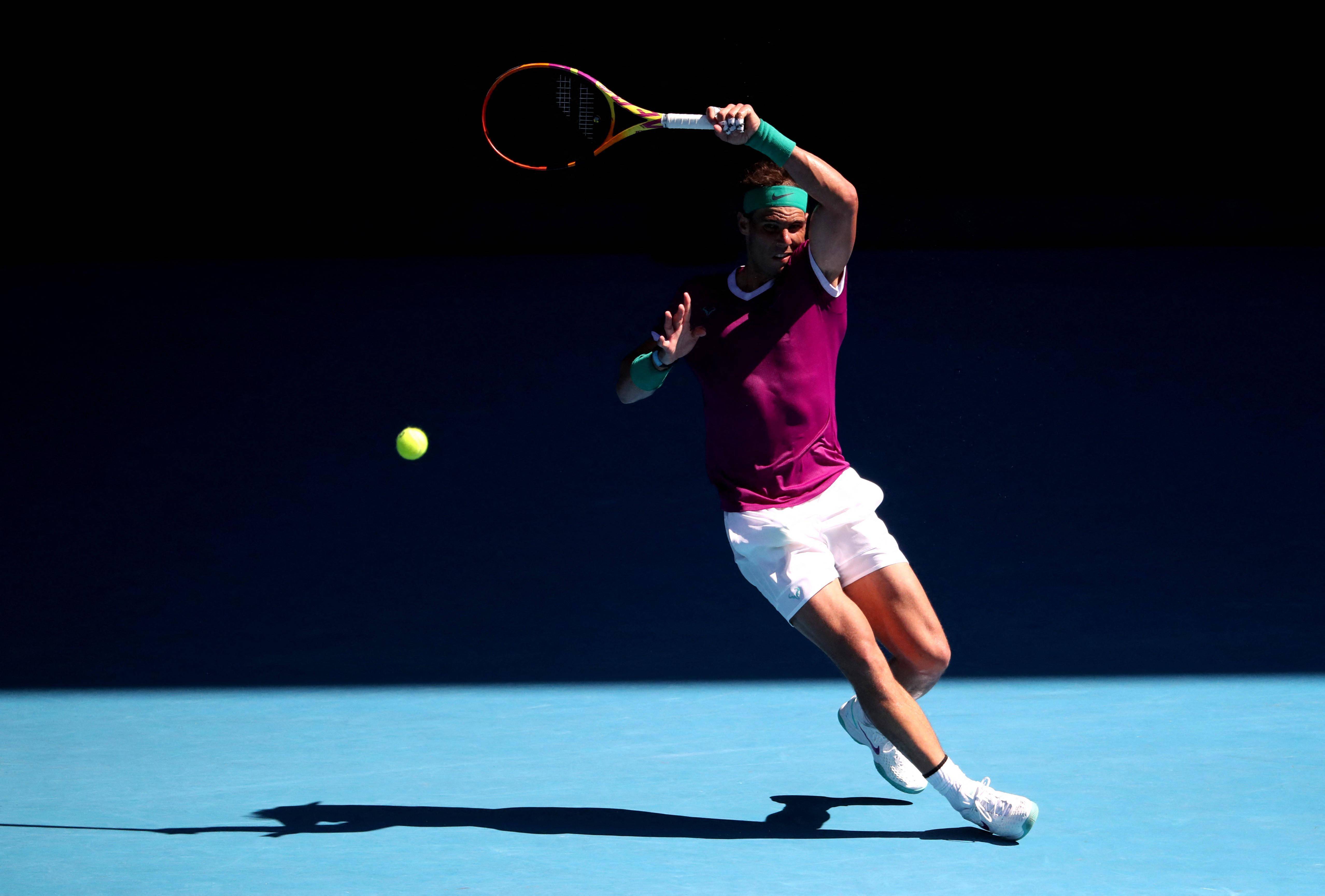 澳网翻盘年终总决赛,纳达尔高光表现 澳网翻盘年终总决赛,纳达尔高光表现