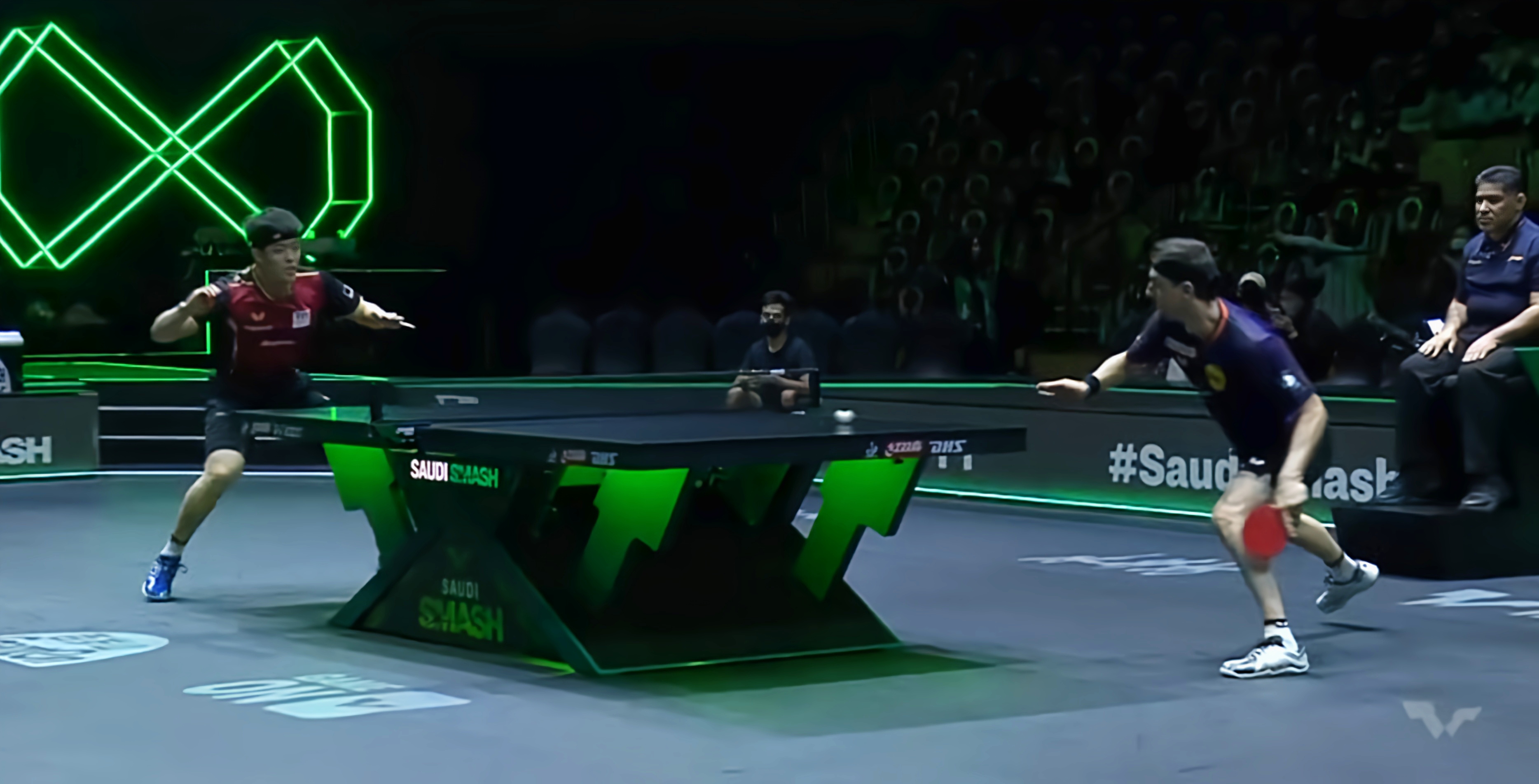 英国乒乓球队绝地反击比利时乒乓球队，波尔惊艳世界