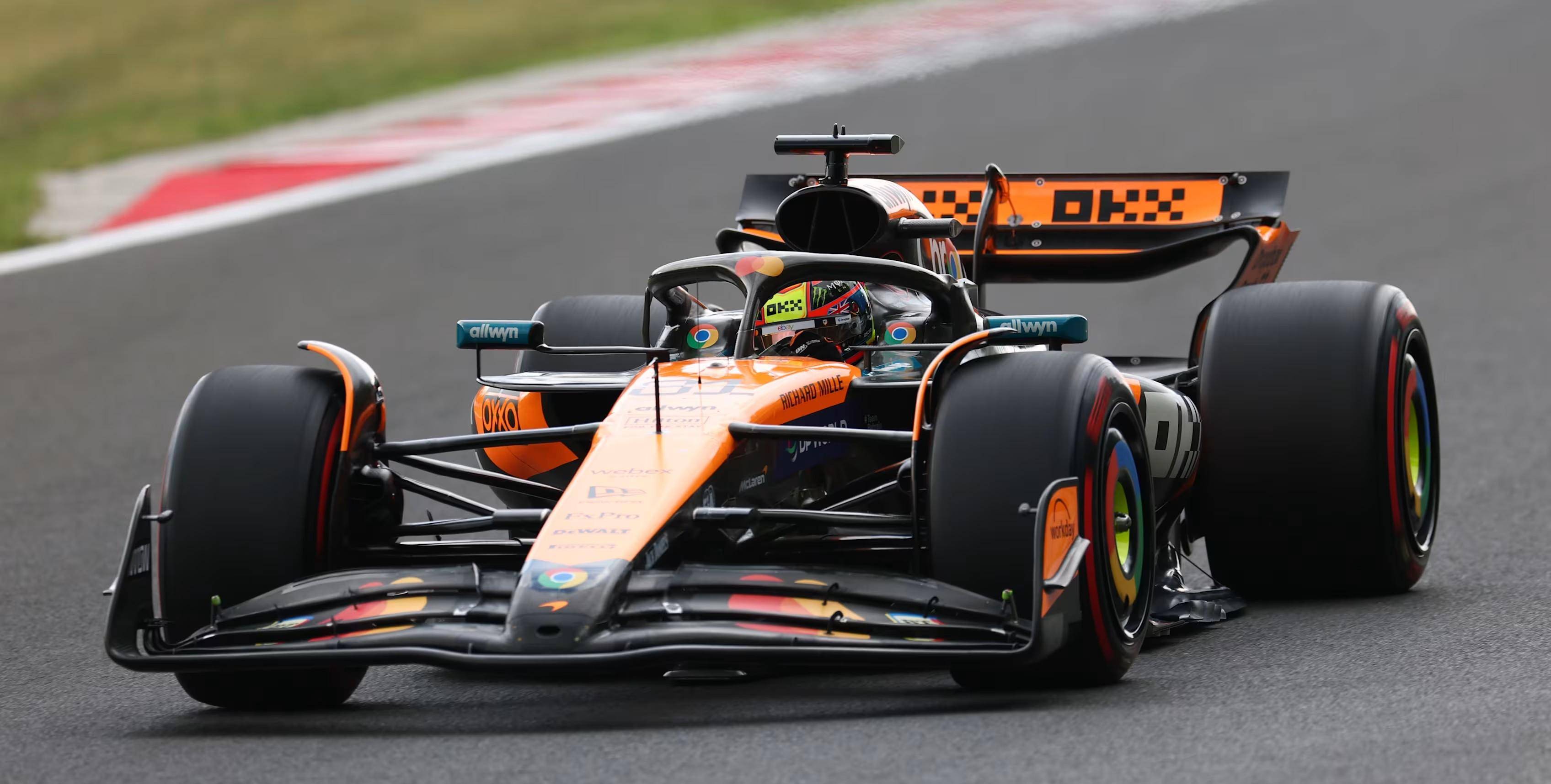 迈凯伦轻取红牛二队,皮亚斯特里高光表现 迈凯伦轻取红牛二队,皮亚斯特里高光表现